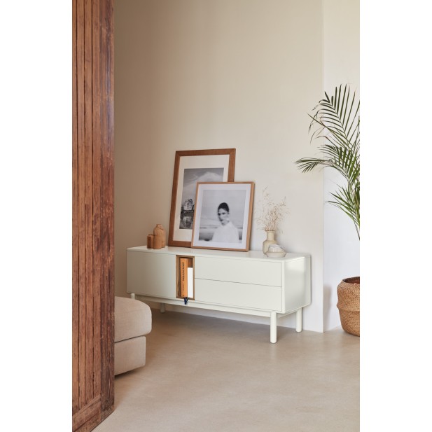 Mueble TV CORVO 140 cm, Crema - Teulat Mueble TV CORVO 140 cm, Crema - Teulat