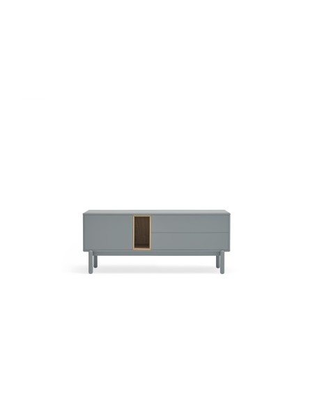 Mueble TV CORVO 140 cm, Gris Perla - Teulat; Vackart; 15973_TE