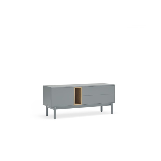 Mueble TV CORVO 140 cm, Gris Perla -... Mueble TV CORVO 140 cm, Gris Perla -...