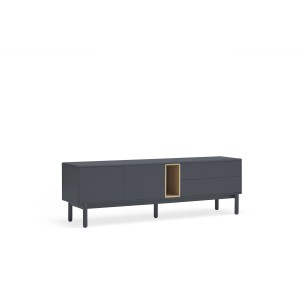 Mueble TV CORVO 180 cm, Gris Antracita - Teulat; Vackart; 15967_TE 2