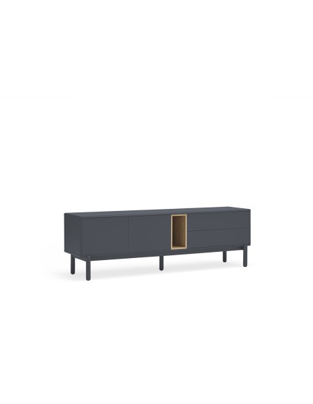 Mueble TV CORVO 180 cm, Gris Antracita - Teulat