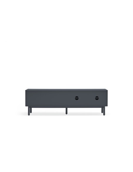 Mueble TV CORVO 180 cm, Gris Antracita - Teulat