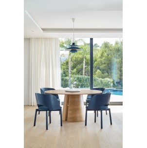 Silla DAM, Contrachapado Azul Marino - Teulat; Vackart; 13666_TE 2