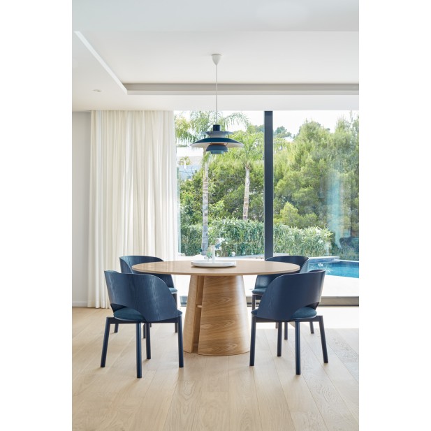 Silla DAM, Contrachapado Azul Marino...