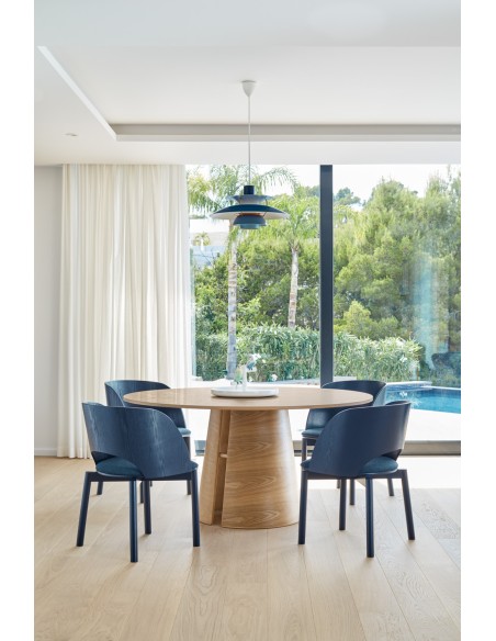 Silla DAM, Contrachapado Azul Marino - Teulat