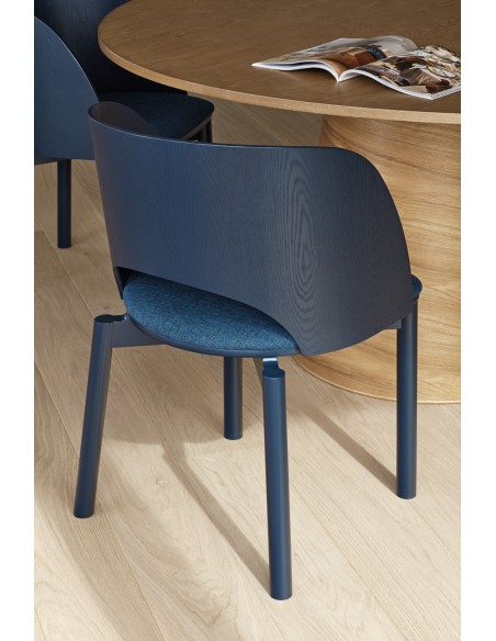 Silla DAM, Contrachapado Azul Marino - Teulat