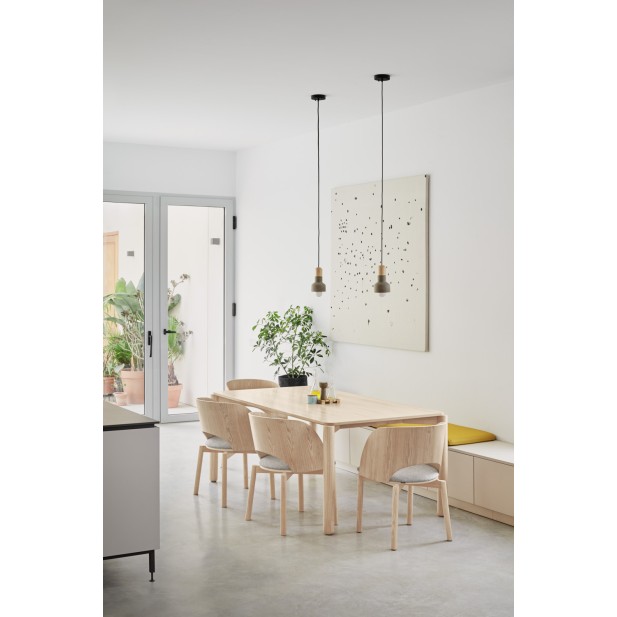 Silla DAM, Contrachapado Natural...