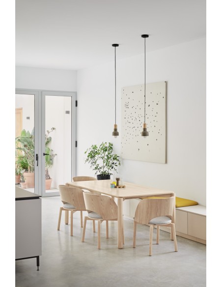 Silla DAM, Contrachapado Natural Claro - Teulat