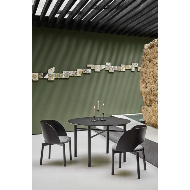 Silla DAM, Contrachapado Negro - Teulat