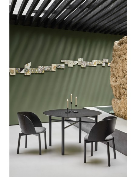 Silla DAM, Contrachapado Negro - Teulat