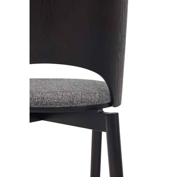 Silla DAM, Contrachapado Negro - Teulat