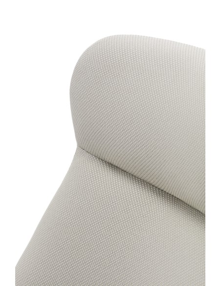 Butaca Alta DINS, Crema / Metal Negro - Teulat