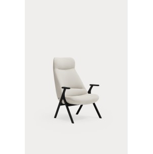 Butaca Alta DINS, Crema / Haya Negro - Teulat; Vackart; 18663_TE