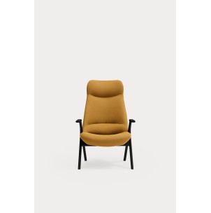 Butaca Alta DINS, Mostaza / Haya Negro - Teulat; Vackart; 18664_TE 2