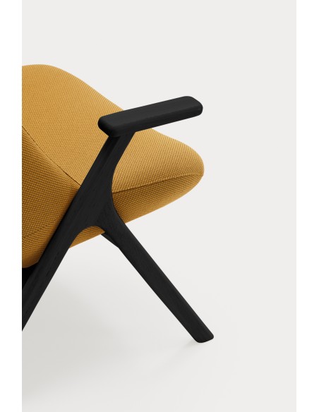Butaca Alta DINS, Mostaza / Haya Negro - Teulat