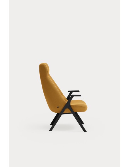 Butaca Alta DINS, Mostaza / Haya Negro - Teulat