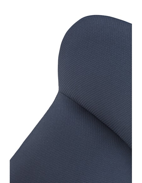 Butaca Alta DINS, Azul / Metal Negro - Teulat