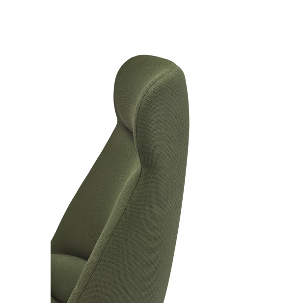 Butaca Alta DINS, Verde / Metal Negro...