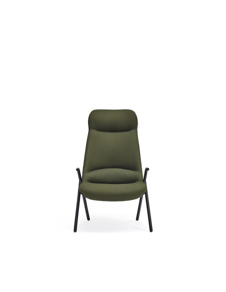 Butaca Alta DINS, Verde / Metal Negro - Teulat