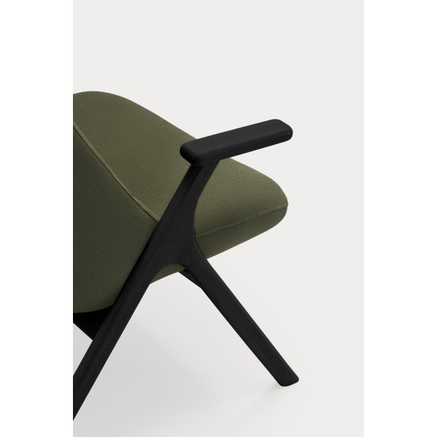 Butaca Alta DINS, Verde / Haya Negro...