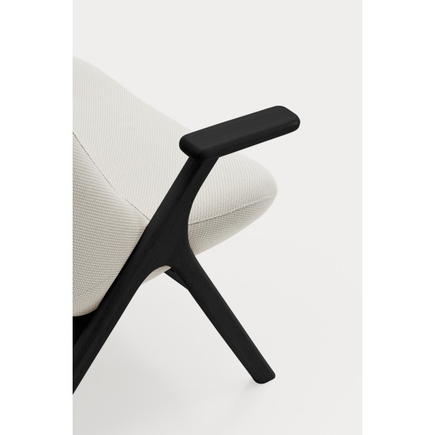 Butaca Baja DINS, Crema / Haya Negro...