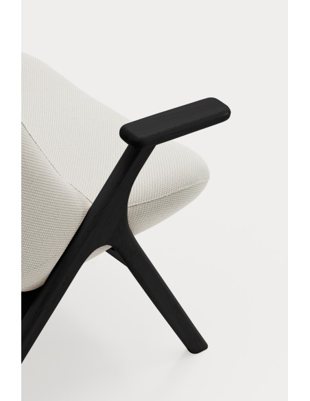 Butaca Baja DINS, Crema / Haya Negro - Teulat