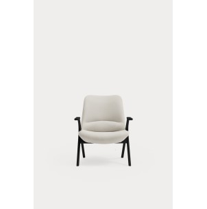 Butaca Baja DINS, Crema / Haya Negro - Teulat; Vackart; 18679_TE 2