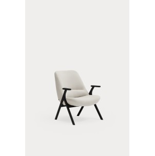 Butaca Baja DINS, Crema / Haya Negro - Teulat; Vackart; 18679_TE