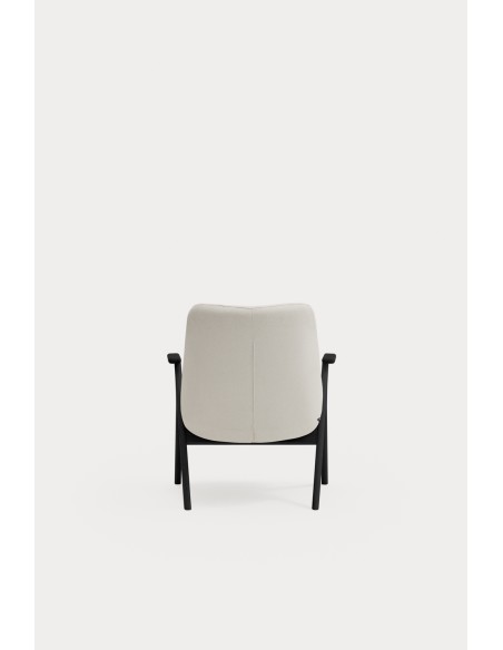 Butaca Baja DINS, Crema / Haya Negro - Teulat