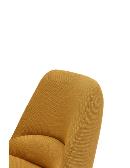 Butaca Baja DINS, Mostaza / Metal Negro - Teulat