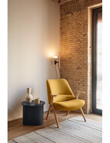 Butaca Baja DINS, Mostaza / Haya Natural - Teulat