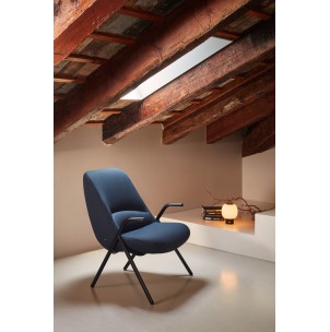 Butaca Baja DINS, Azul / Metal Negro - Teulat; Vackart; 15266_TE 2