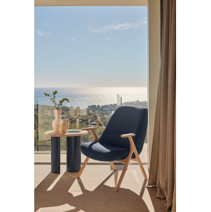 Butaca Baja DINS, Azul / Haya Natural - Teulat; Vackart; 17496_TE 2