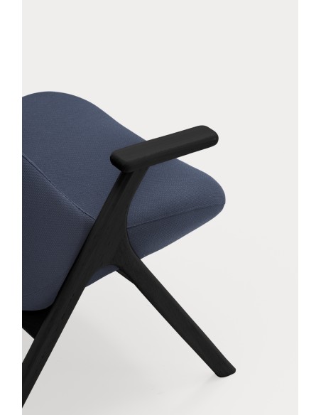 Butaca Baja DINS, Azul / Haya Negro - Teulat