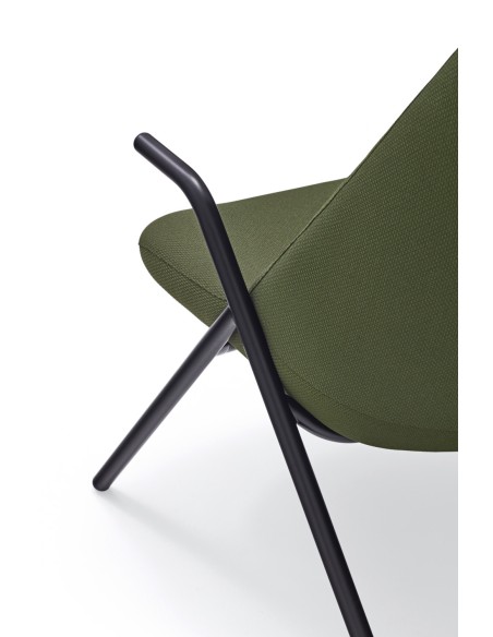 Butaca Baja DINS, Verde / Metal Negro - Teulat