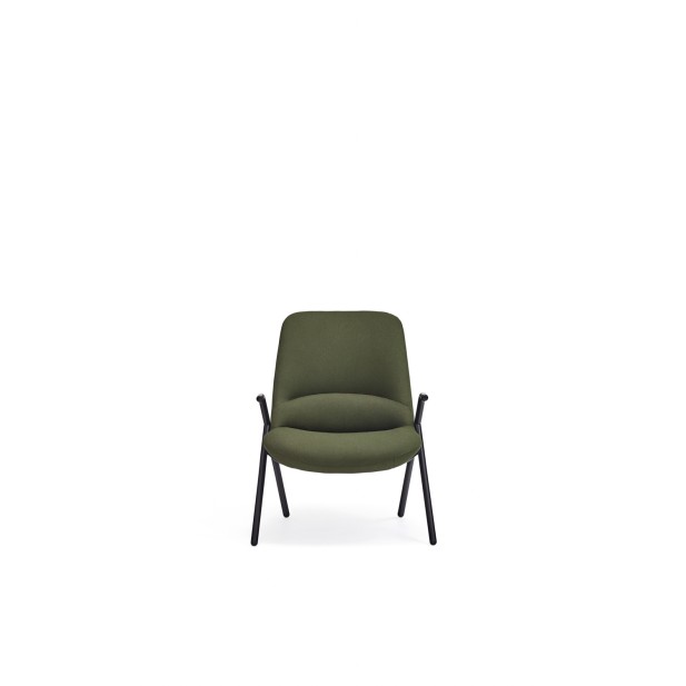 Butaca Baja DINS, Verde / Metal Negro...