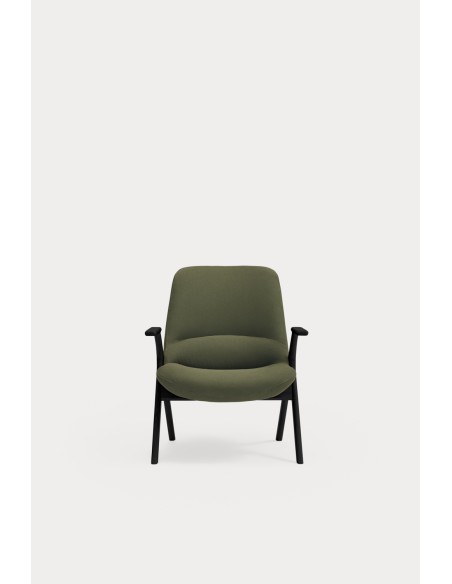 Butaca Baja DINS, Verde / Haya Negro - Teulat