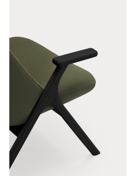 Butaca Baja DINS, Verde / Haya Negro - Teulat