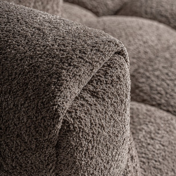 Sofá BARLIN 4 Plazas, Tapizado Marrón... Sofá BARLIN 4 Plazas, Tapizado Marrón...