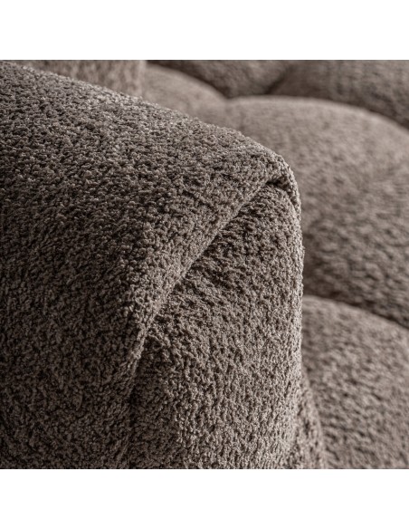 Sofá BARLIN 4 Plazas, Tapizado Marrón - Vical