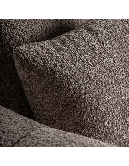 Sofá BARLIN 4 Plazas, Tapizado Marrón - Vical