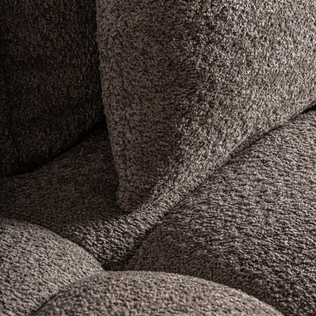 Sofá BARLIN 4 Plazas, Tapizado Marrón... Sofá BARLIN 4 Plazas, Tapizado Marrón...