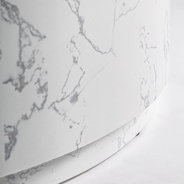 Mesa de Centro VONNAS Ø90 cm, Piedra...