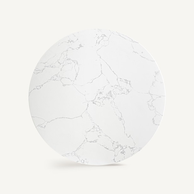 Mesa de Centro VONNAS Ø90 cm, Piedra...