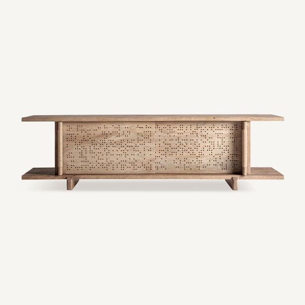 Mueble TV JACQUARD, Mango Marrón - Vical; Vackart; 35779
