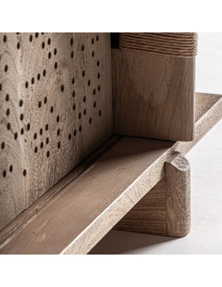 Mueble TV JACQUARD, Mango Marrón - Vical