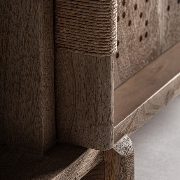 Mueble TV JACQUARD, Mango Marrón - Vical