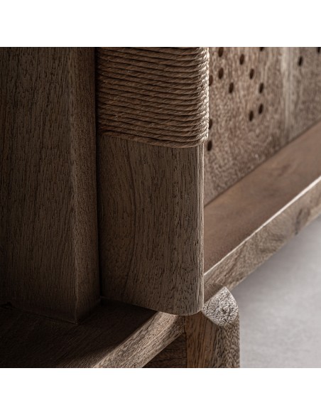 Mueble TV JACQUARD, Mango Marrón - Vical