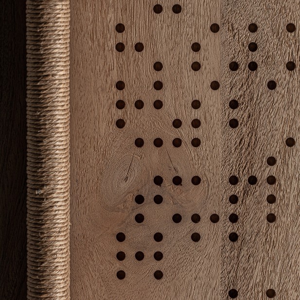 Mueble TV JACQUARD, Mango Marrón - Vical