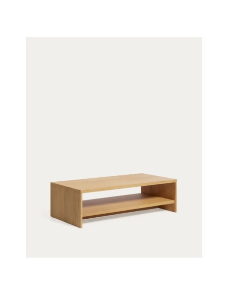 Mesa de centro Abilen de chapa de roble 120 x 60 cm FSC 100% - Kave Home